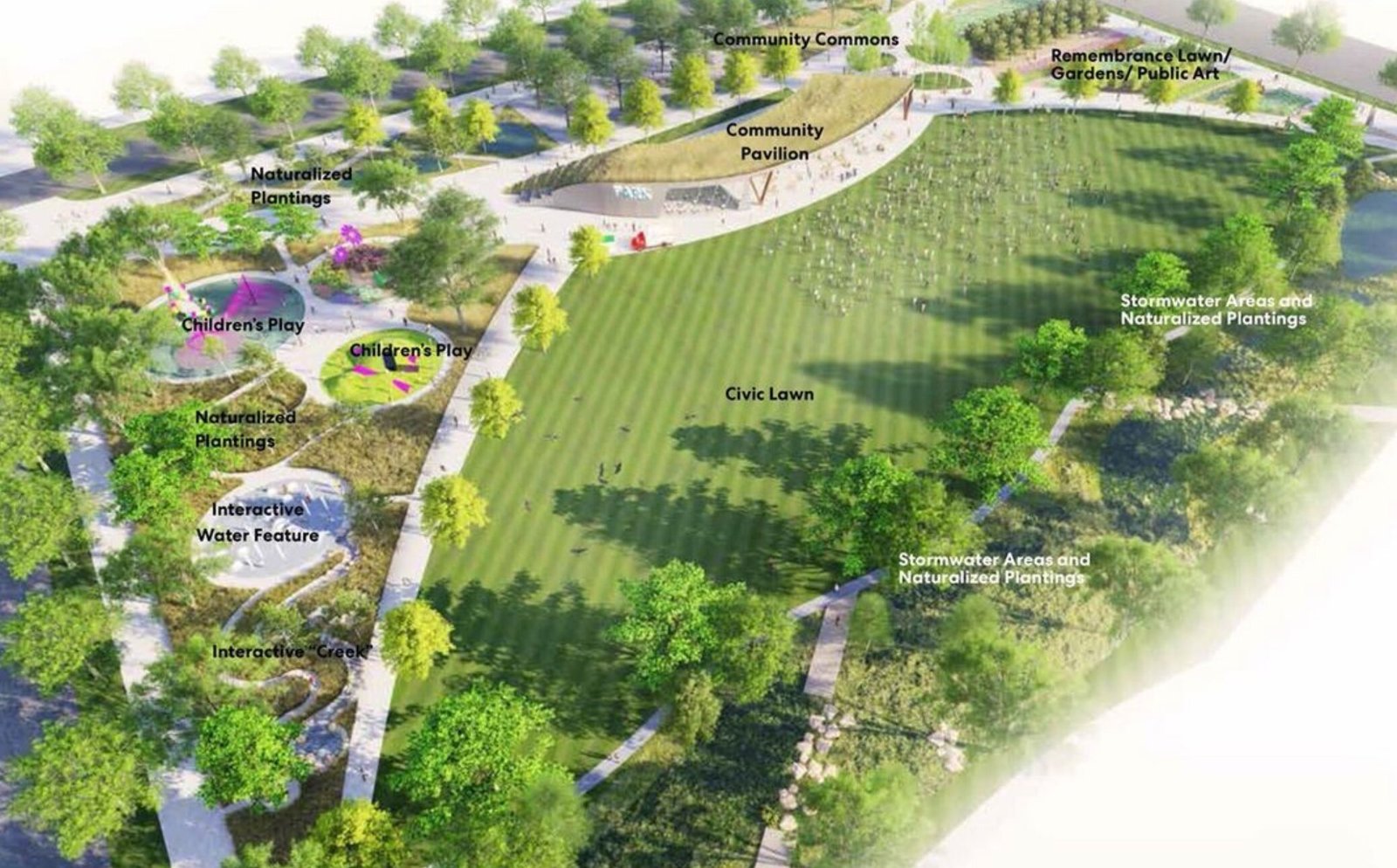 The Dallas Morning News: “$39 million Fair…” Dec. 17, 2020 Community Park at Fair Park
