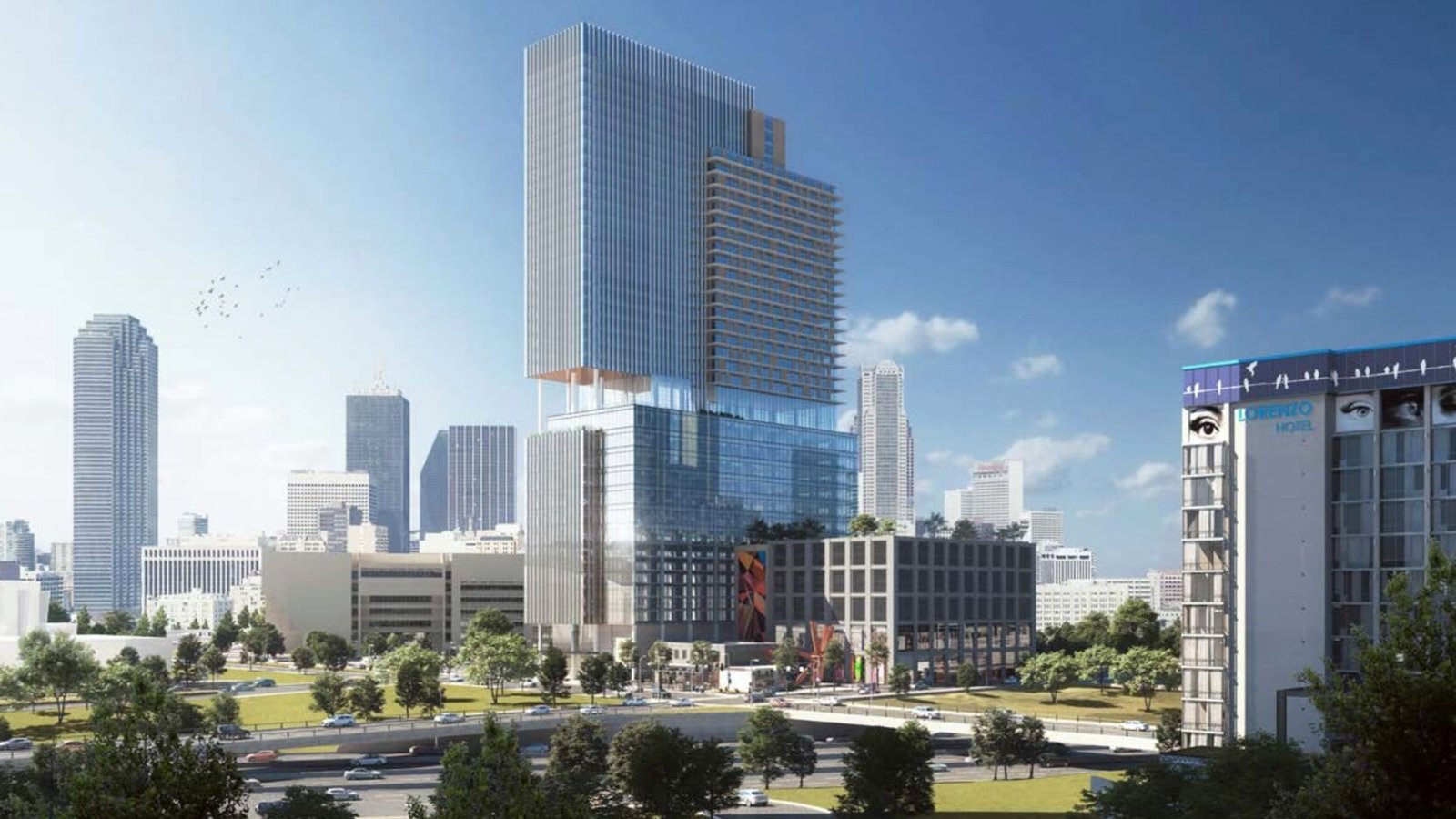 The Dallas Morning News: “New skyscraper in…” Steve Brown | Oct. 26, 2020 Newpark Tower