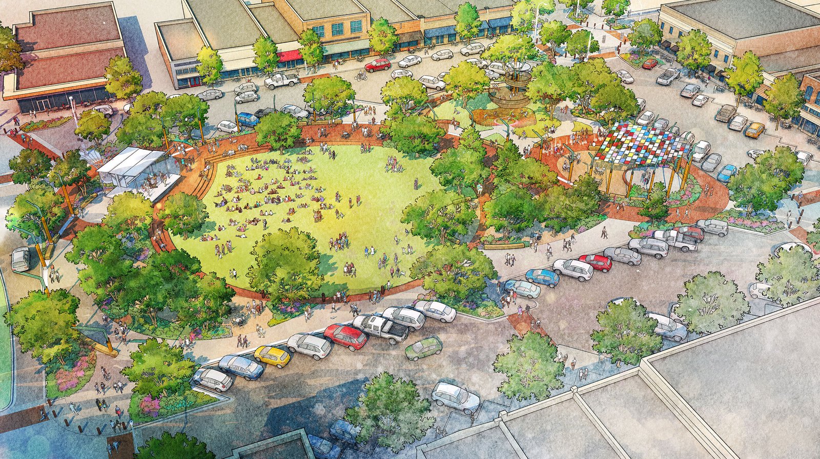 The Dallas Morning News: “Downtown garland’s central…” Patrick Strickland | Jul. 1, 2020 Downtown Garland Square