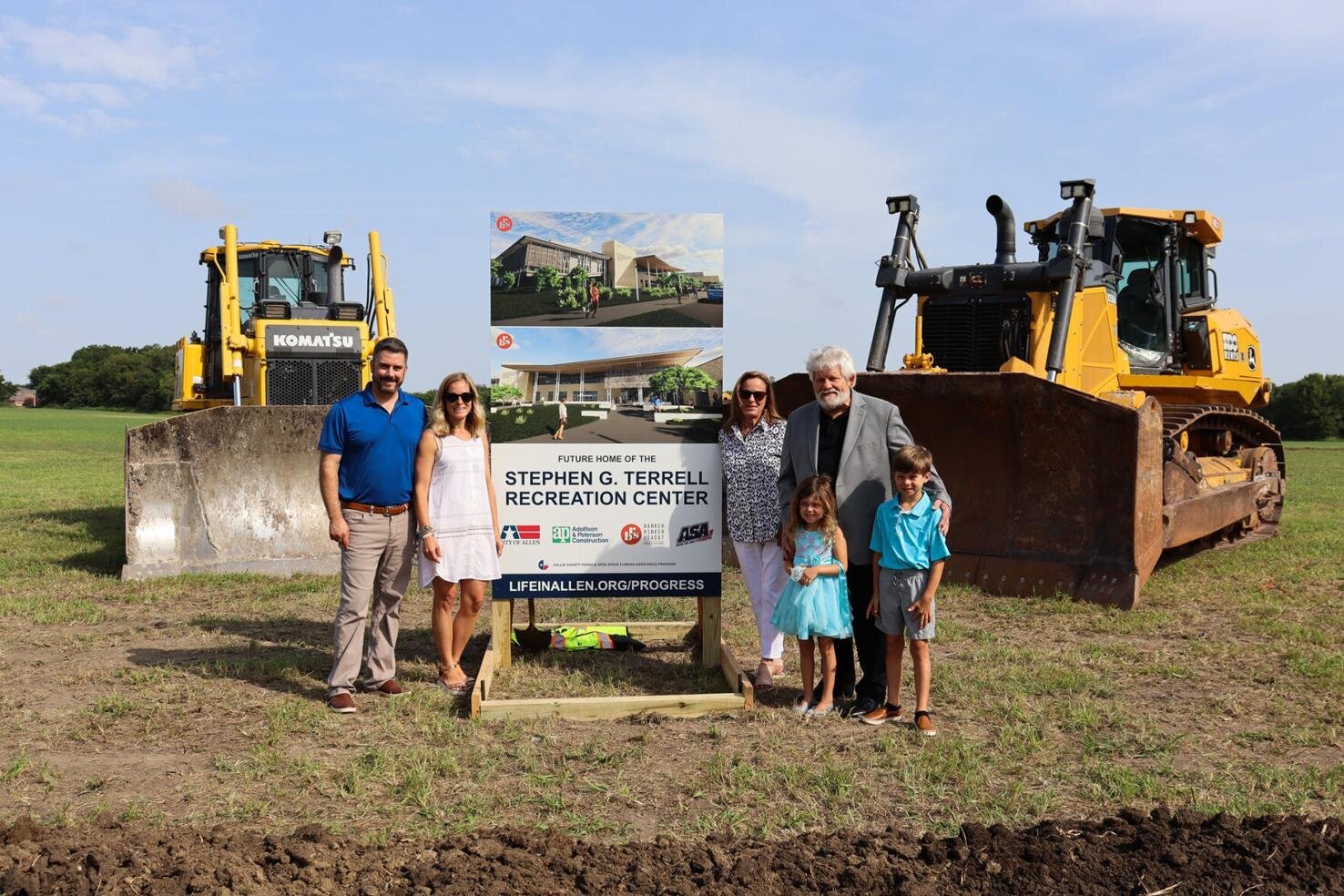 Allen American: “Groundbreaking ceremony held…” Garrett Gravley | Jul. 21, 2021 Stephen G. Terrell Recreation Center